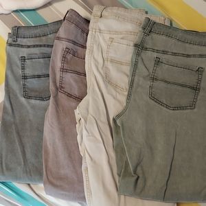 Size 13/14 Maurices ankle length pants set